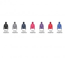 Blank Pullover Heather hoodie AWD Just Hoods 225 GSM Hoodie